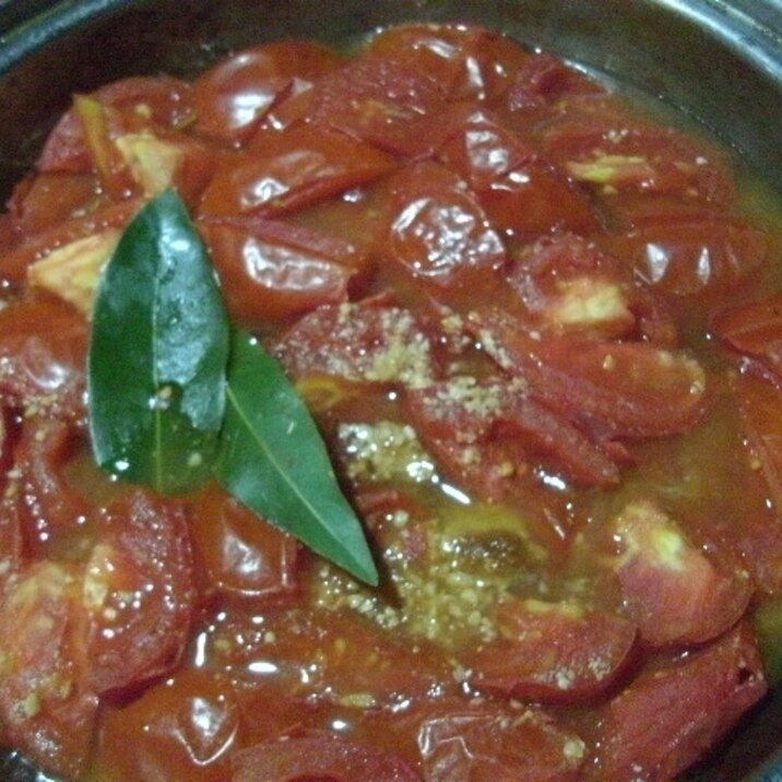 ★トマトのローレル煮
